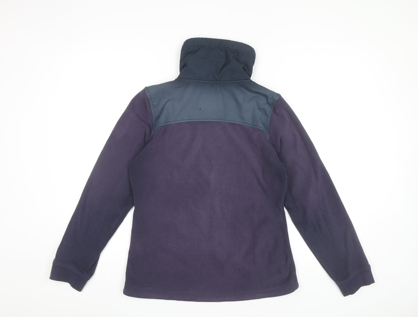 Regatta Womens Blue Fleece Jacket Size 10 Full Zip Outdoor Casual