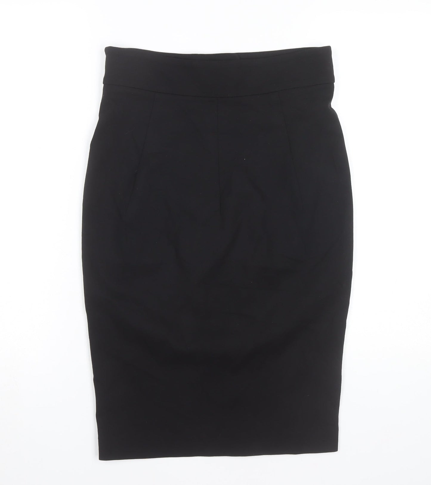 Liu Jo Womens Black Size 16 Pencil Skirt Stretch Workwear