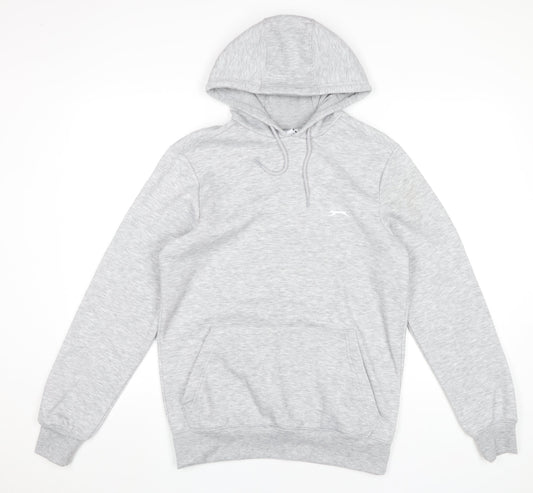 Slazenger Women’s Grey Pullover Hoodie XS Regular Fit