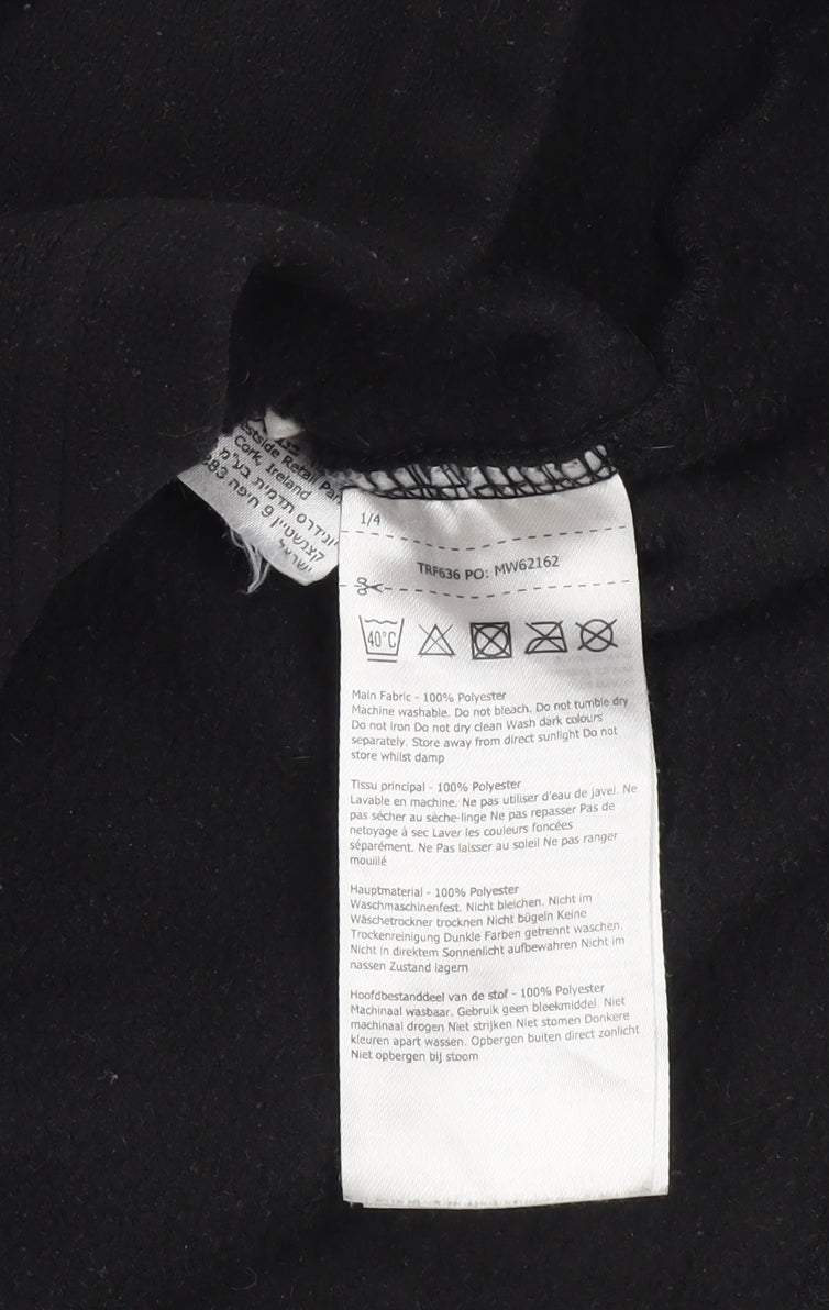 Regatta Men’s Black Medium Fleece Sweatshirt 1/4 Zip Pullover