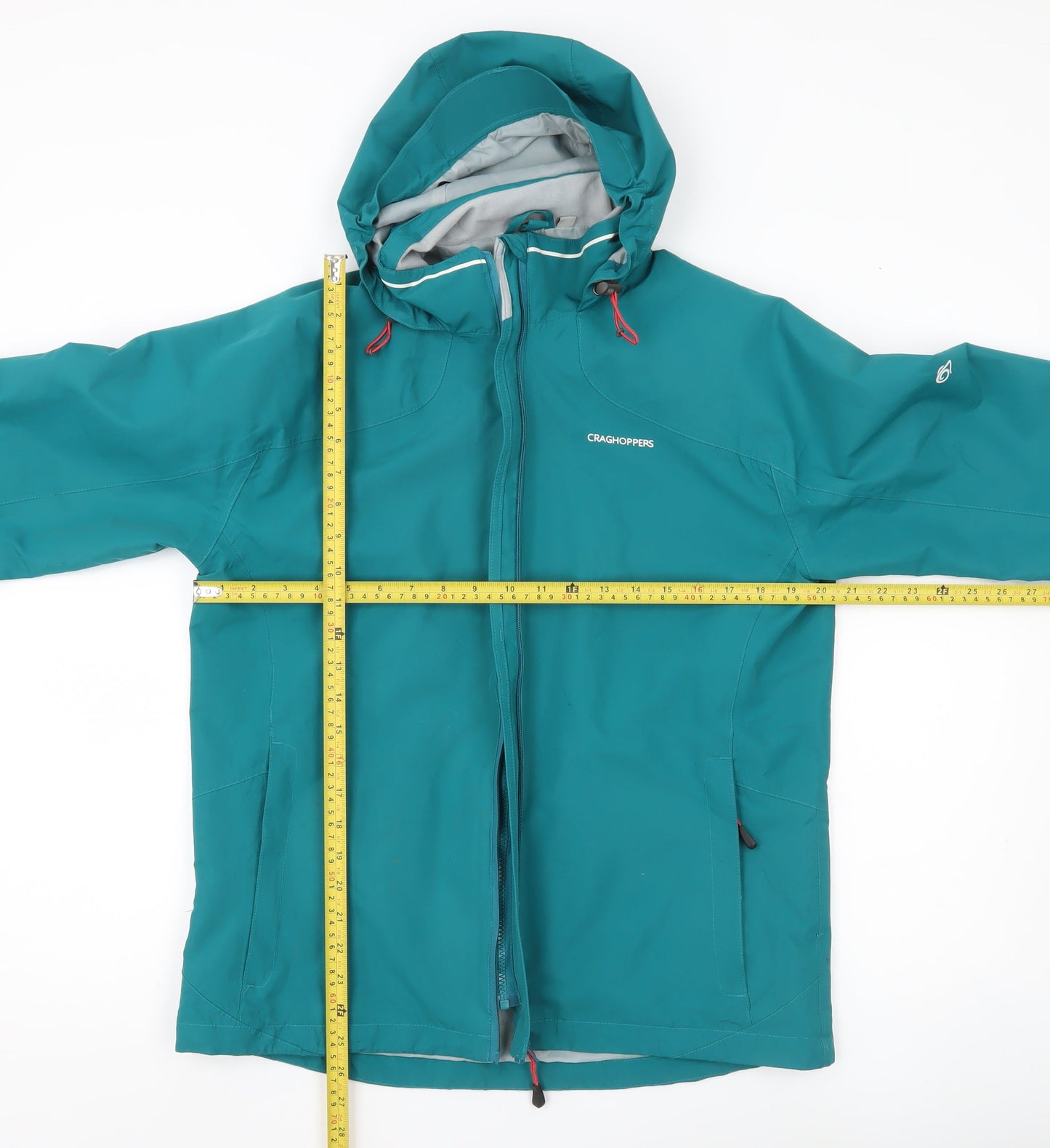 Craghoppers Women’s Green Waterproof Hooded Jacket UK 12