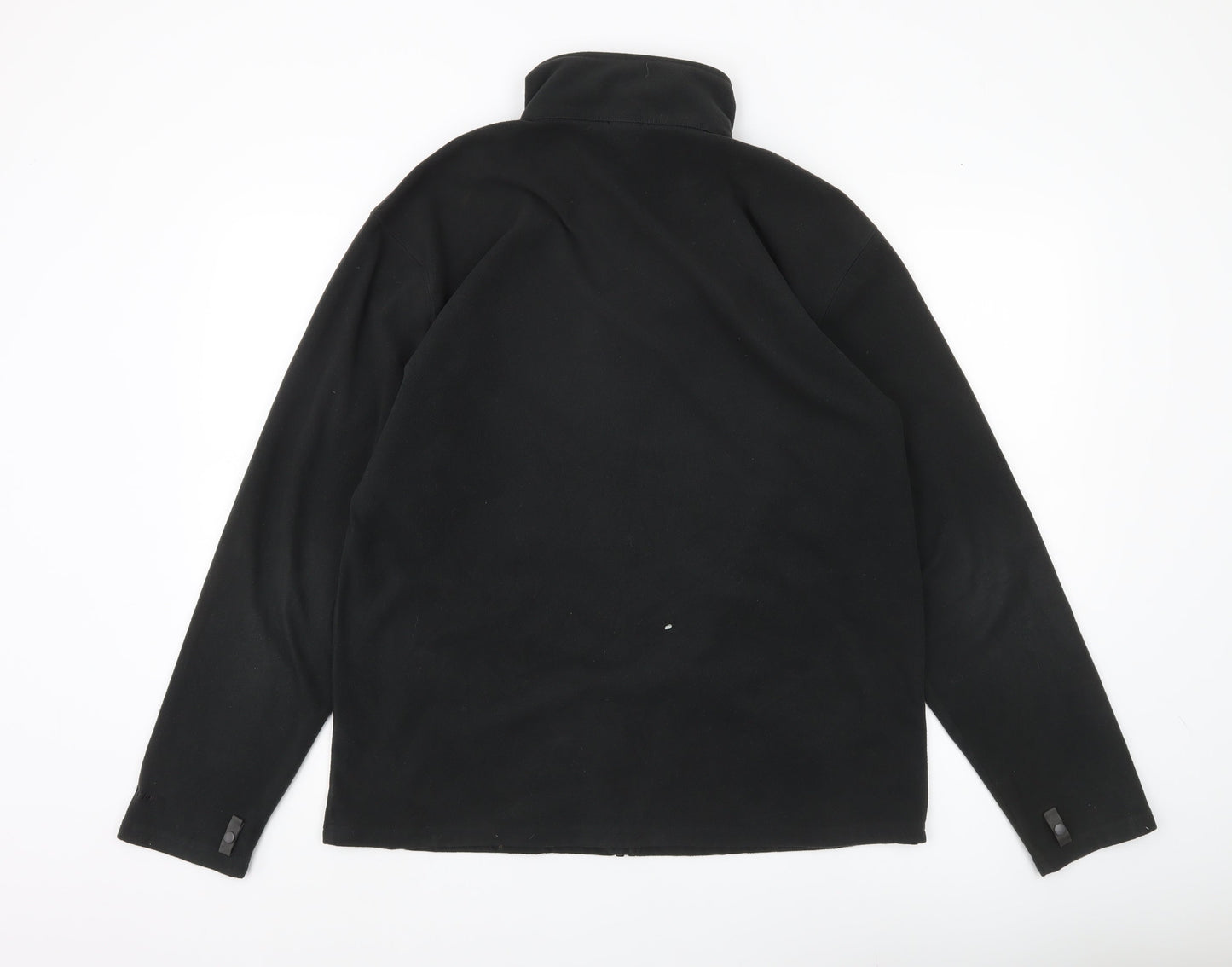 The North Face Men's Black Fleece Soft Shell Jacket Size L Regular
