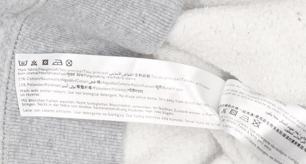 Jack Wills Men's Grey XS Full Zip Hoodie University Style