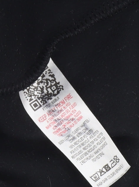 Peter Storm Boys Black Fleece 1/4 Zip Sweatshirt 11-12 Years Outdoor