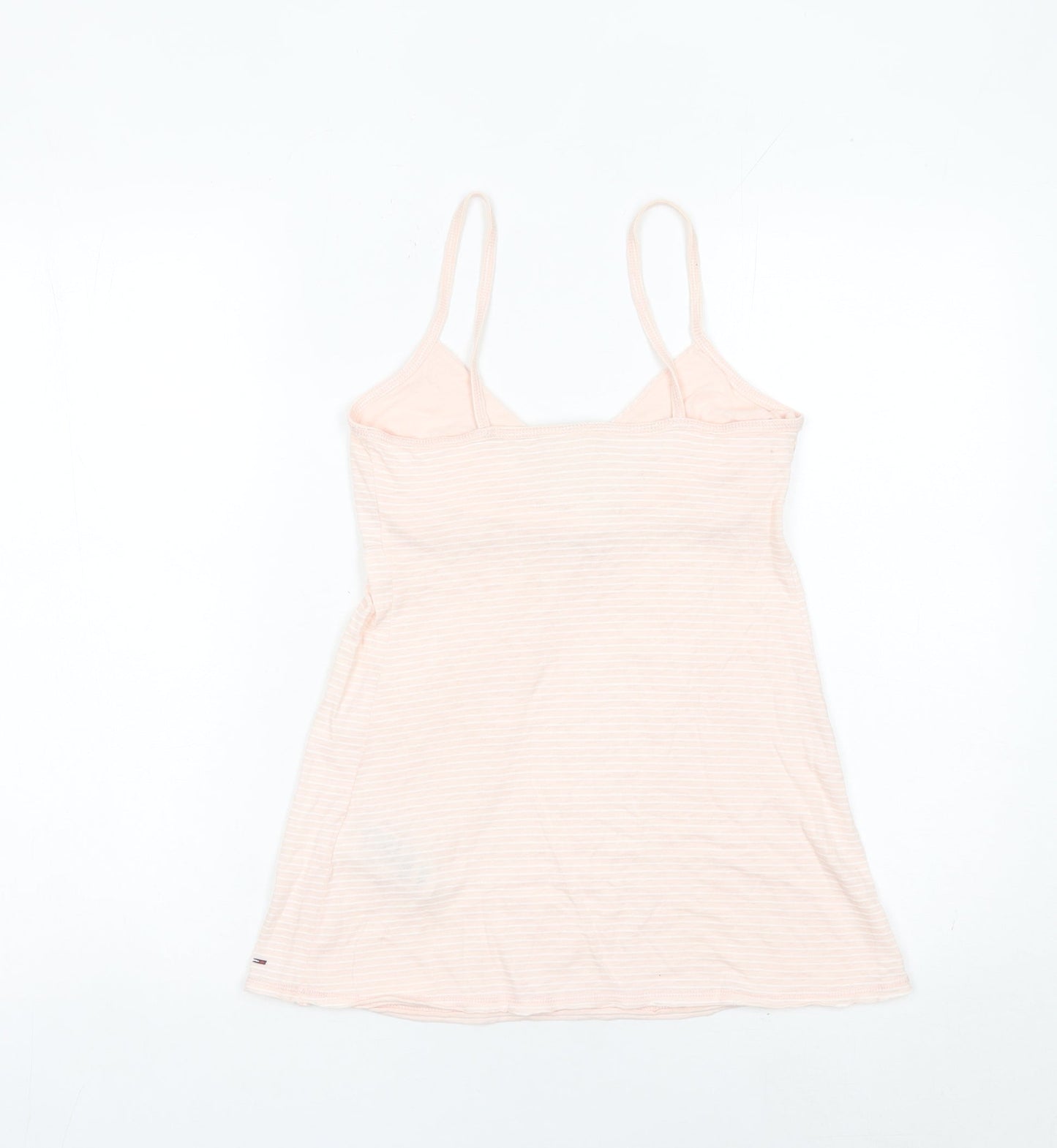 Tommy Hilfiger Women’s Pink Striped Cotton Camisole Tank Top XS