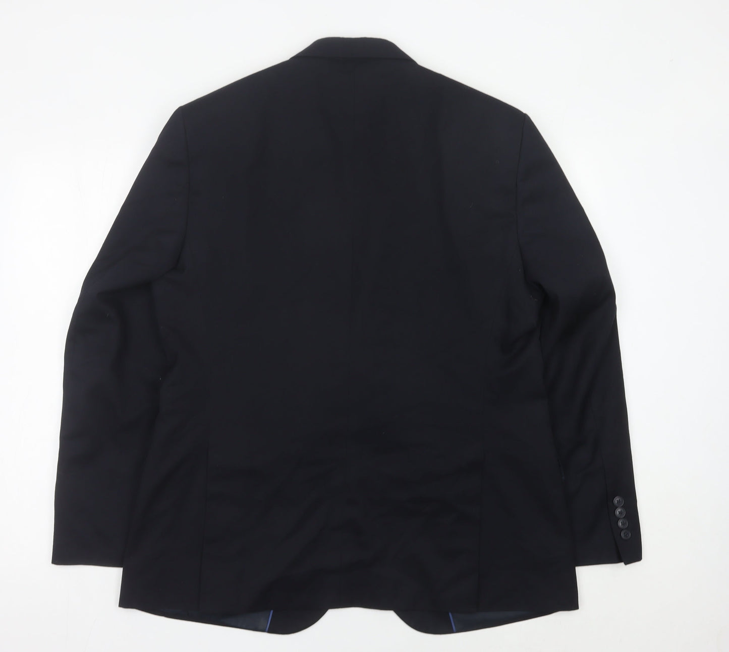 Marks and Spencer Men's Blue 42R Regular Fit Suit Jacket Blazer