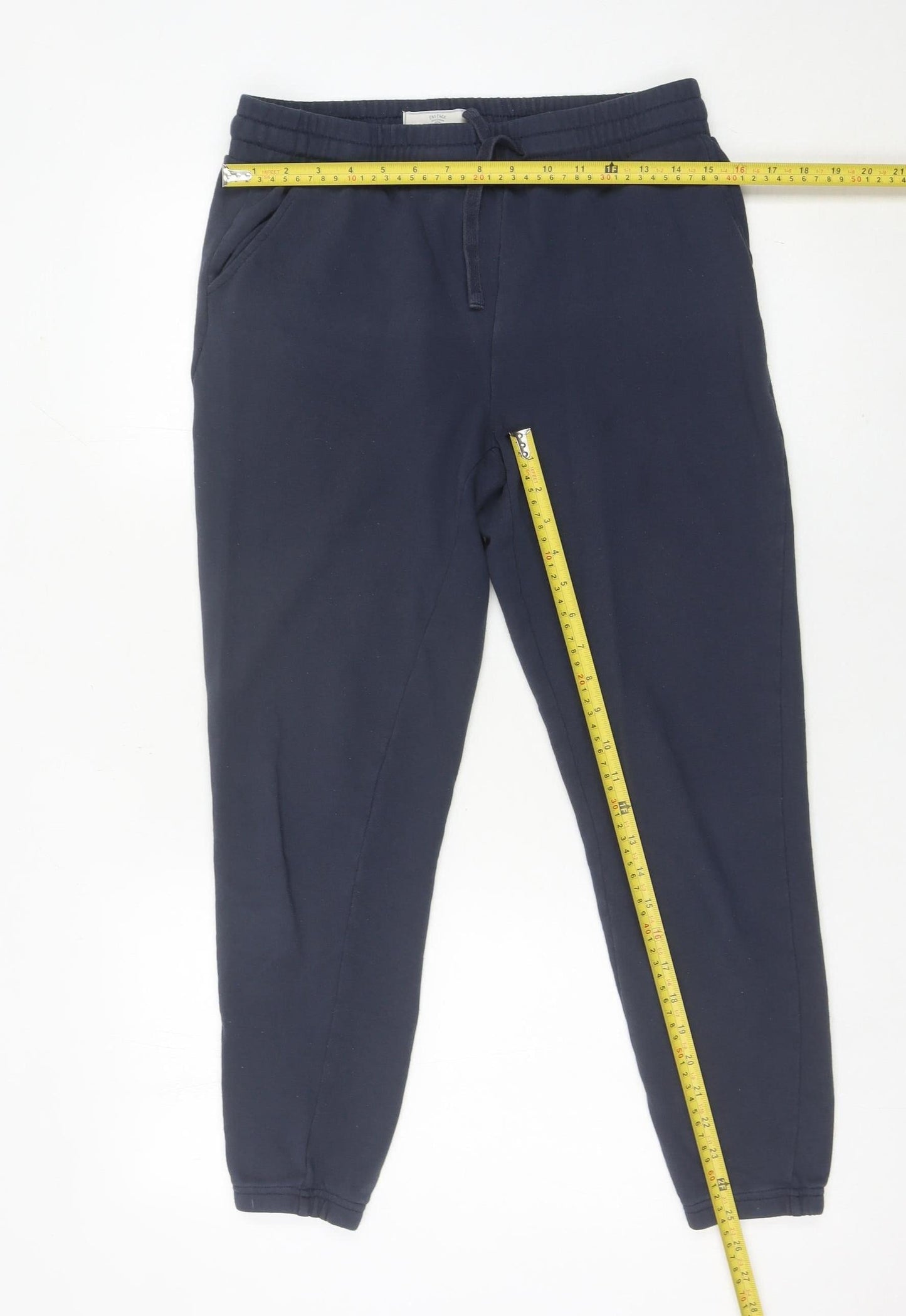 Fat Face Womens Blue Jogger Trousers Size 10 Cotton Blend