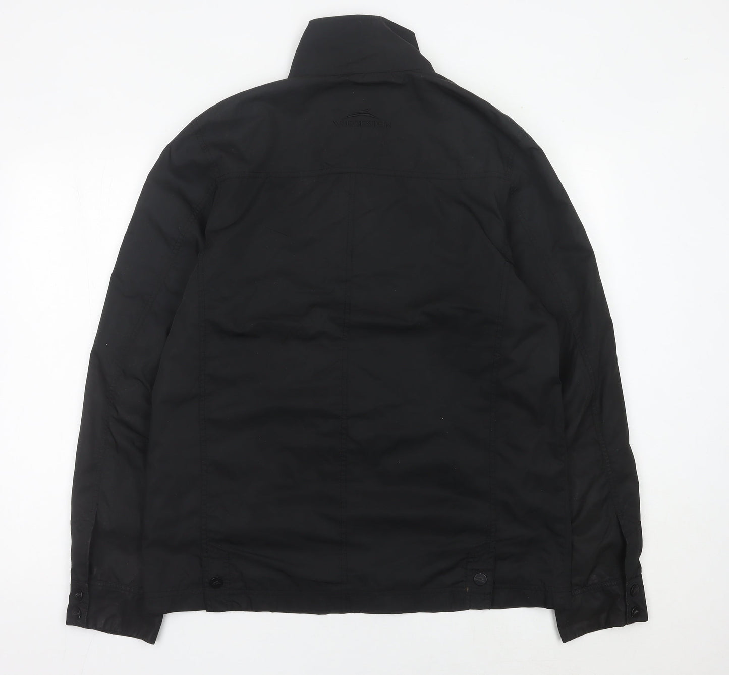 Vredestein Men’s Black Military Jacket L Regular Fit Pockets Zip