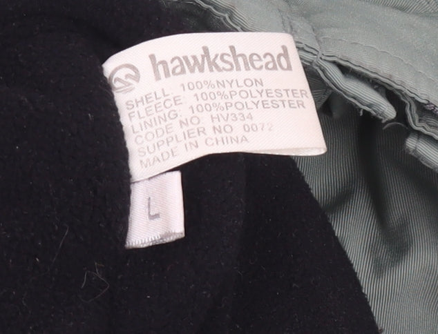 Hawkshead Women’s Green Parka Jacket Size L Nylon Polyester Winter