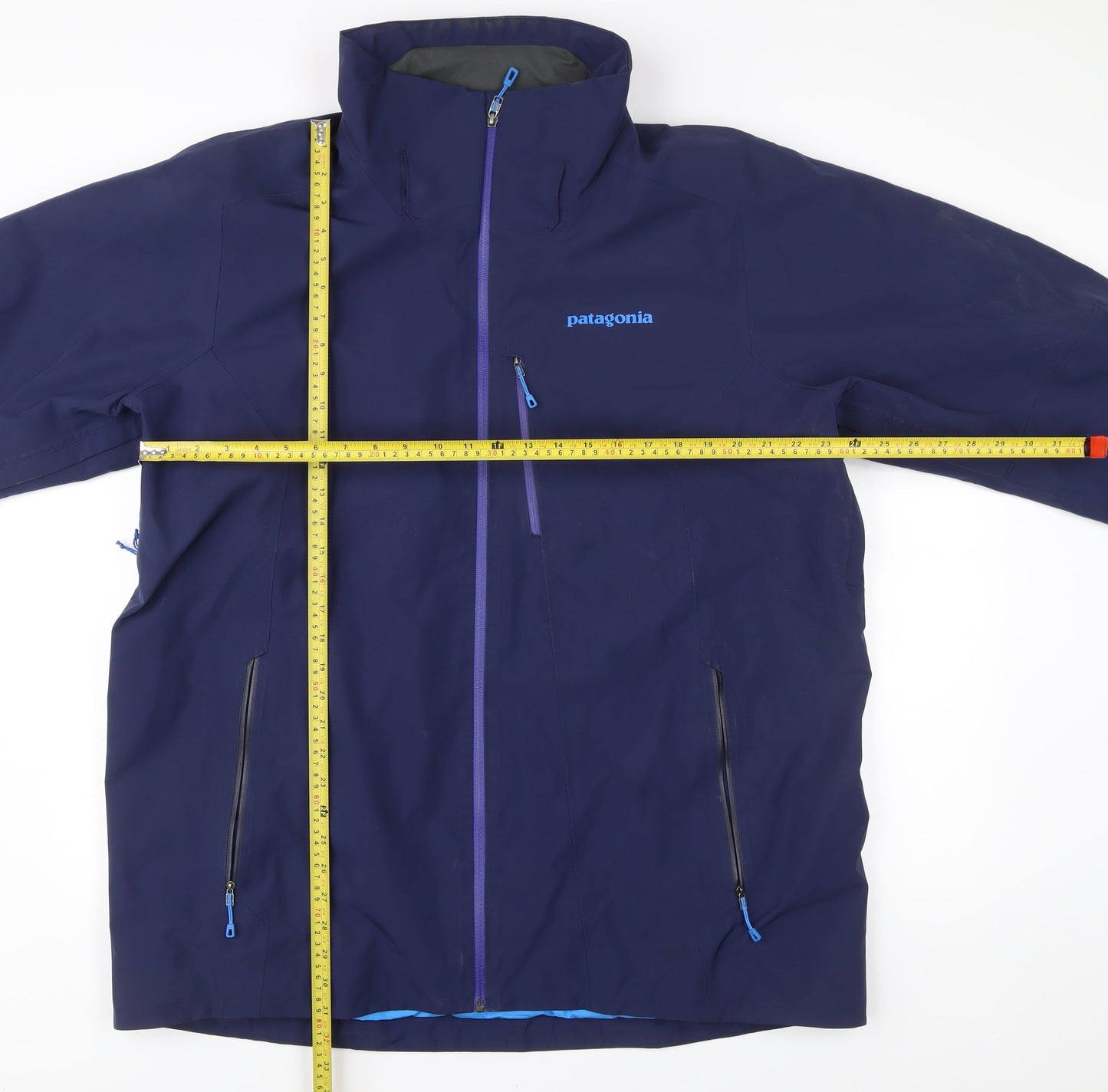 Patagonia Men’s Blue XL Insulated Puffer Jacket Windproof