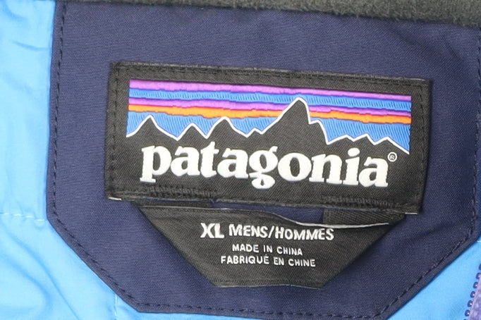 Patagonia Men’s Blue XL Insulated Puffer Jacket Windproof
