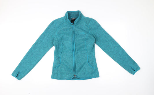 The North Face Women's Blue Small Fleece Jacket Full Zip Outdoor