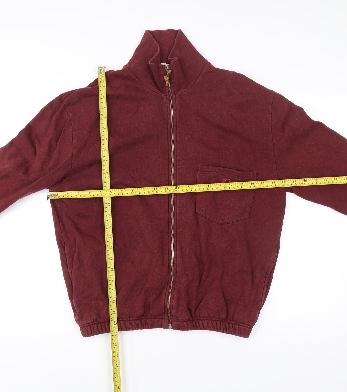 Fred Perry Nigel Cabourn Men’s Red Track Jacket Size 38 Cotton