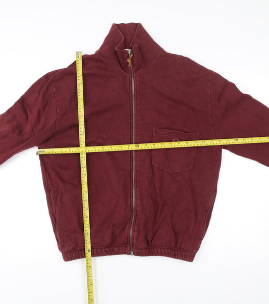 Fred Perry Nigel Cabourn Men’s Red Track Jacket Size 38 Cotton