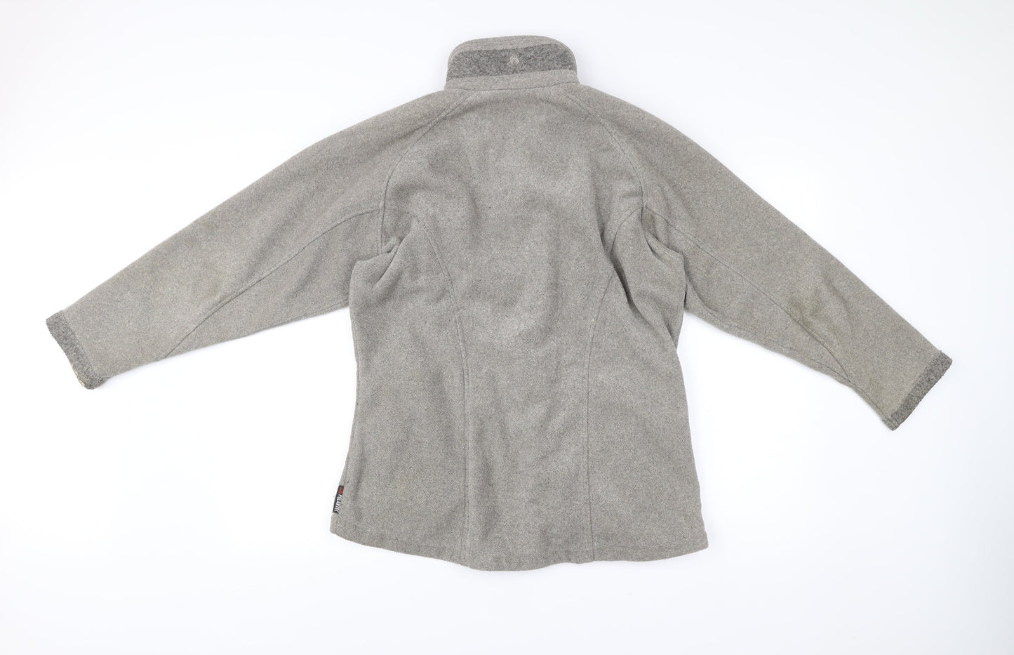 Craghoppers Womens Grey Size 12 Fleece Full Zip Outdoor Jacket