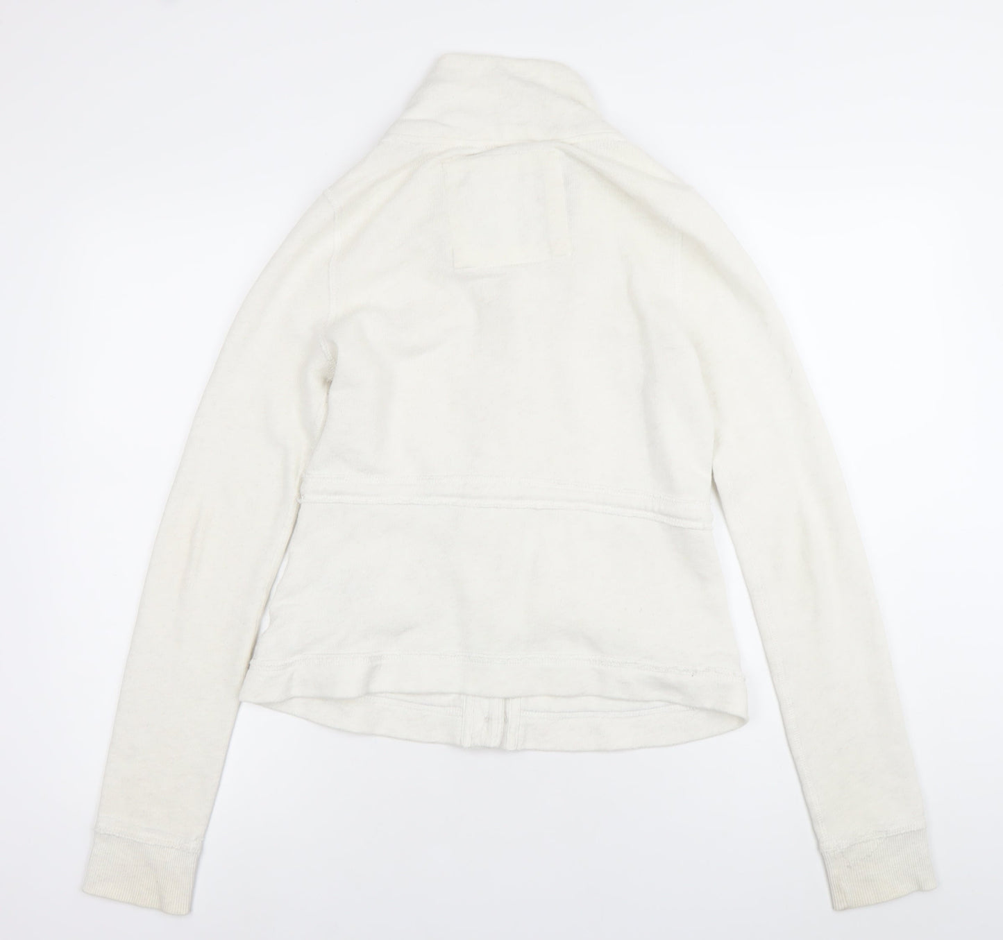 Abercrombie & Fitch Women’s White Cotton Jacket M Casual Buttoned