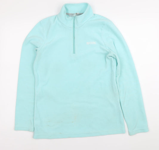 Regatta Women’s Blue Fleece Pullover Sweatshirt Size 14