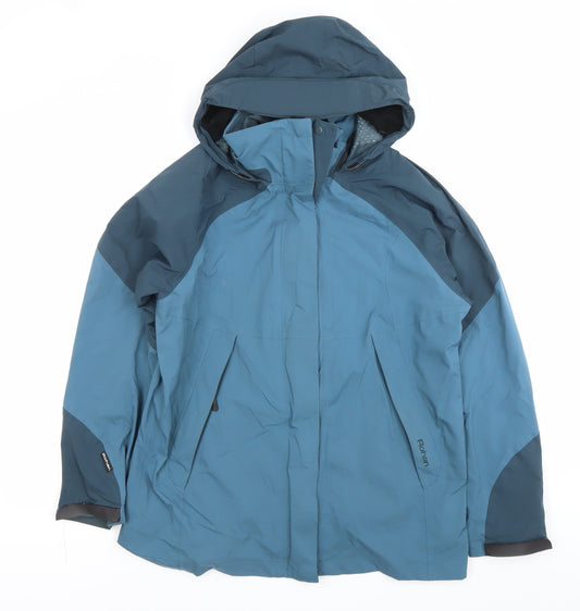 Rohan Womens Blue S 3-in-1 Waterproof Hooded Outdoor Jacket
