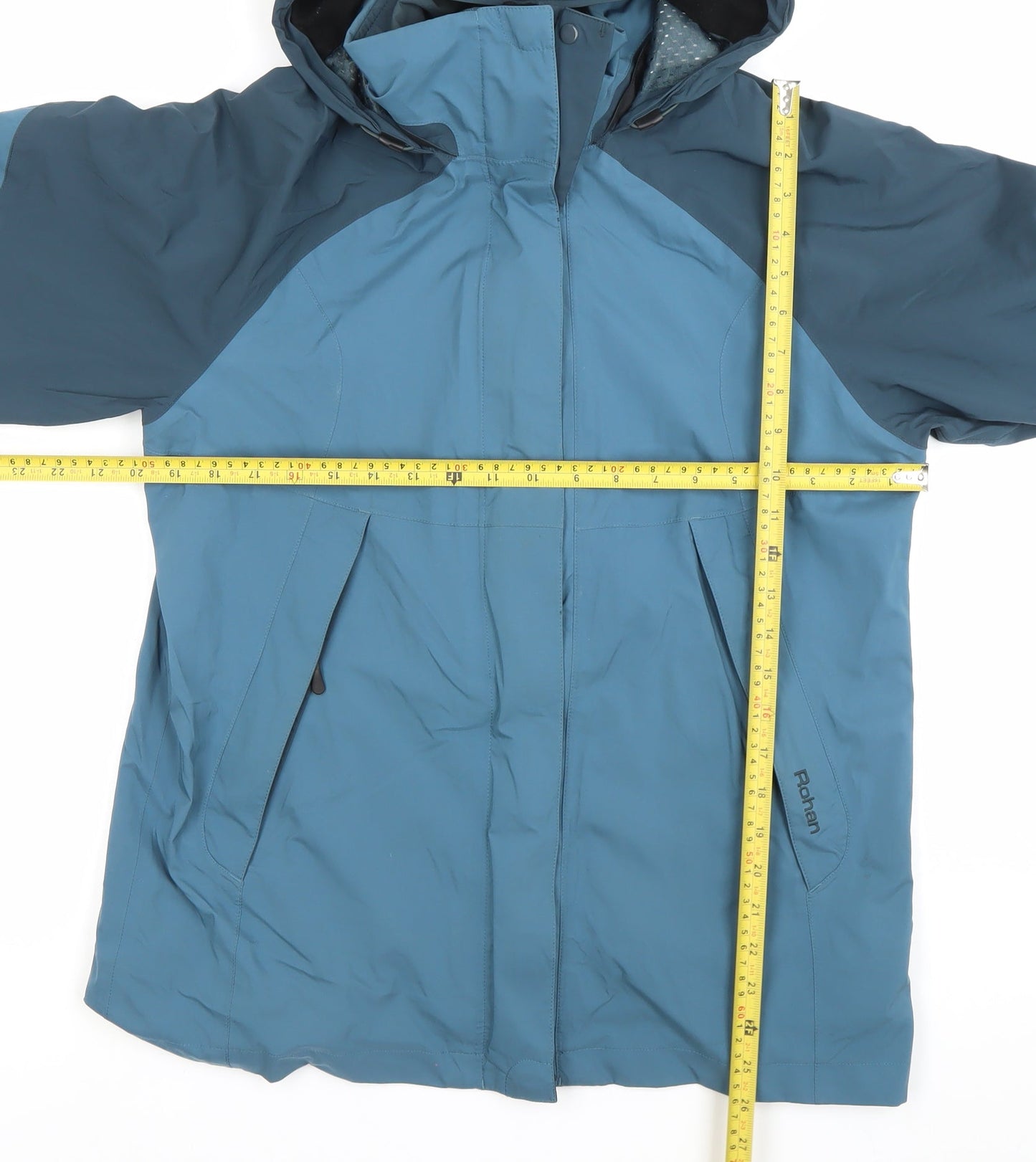 Rohan Womens Blue S 3-in-1 Waterproof Hooded Outdoor Jacket