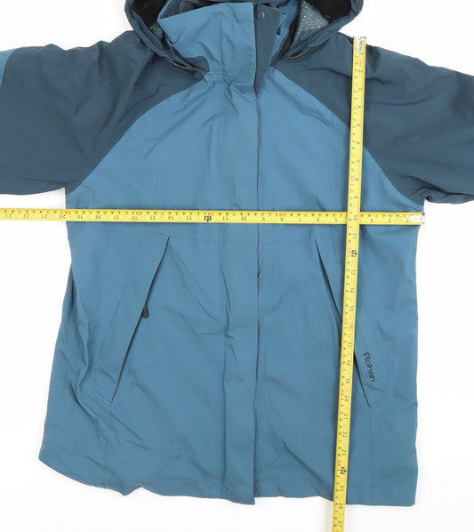 Rohan Womens Blue S 3-in-1 Waterproof Hooded Outdoor Jacket