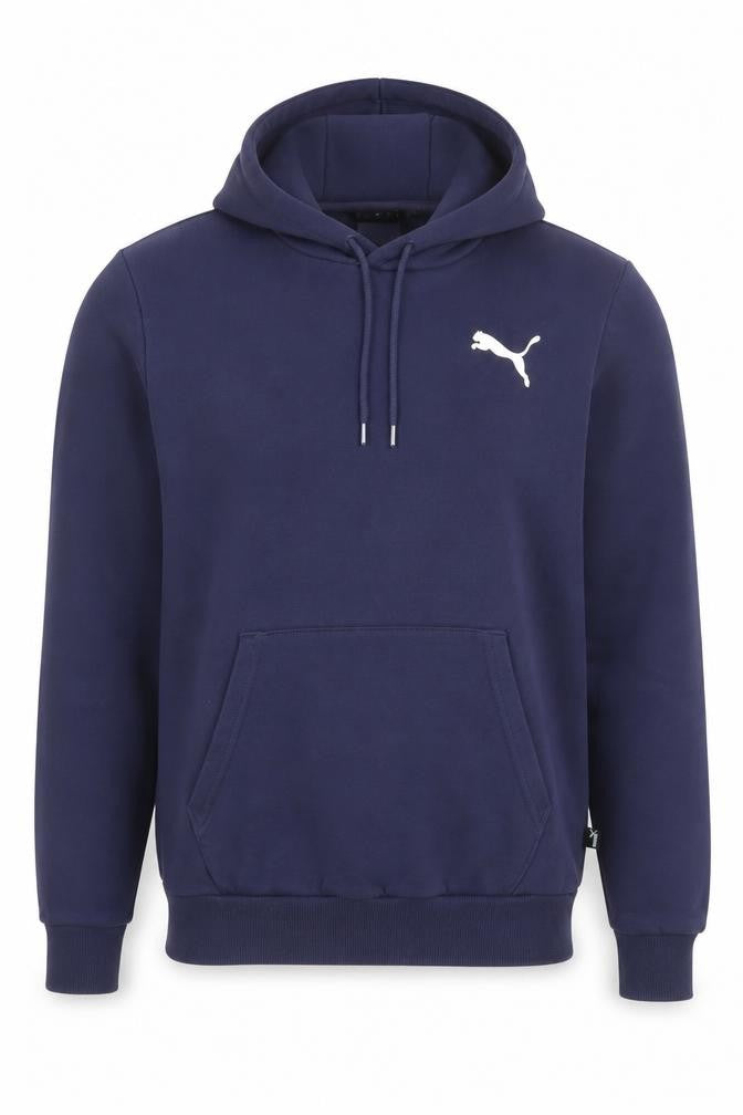 Mens UK S Regular PUMA Blue Pullover Hoodie