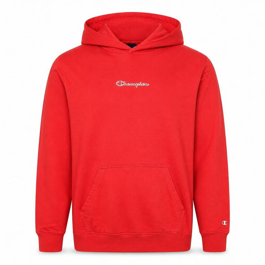 Mens UK L Regular Champion Red Pullover Hoodie