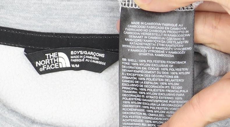The North Face Boys Grey Pullover Sweatshirt Age 10-11 Years Crew Neck
