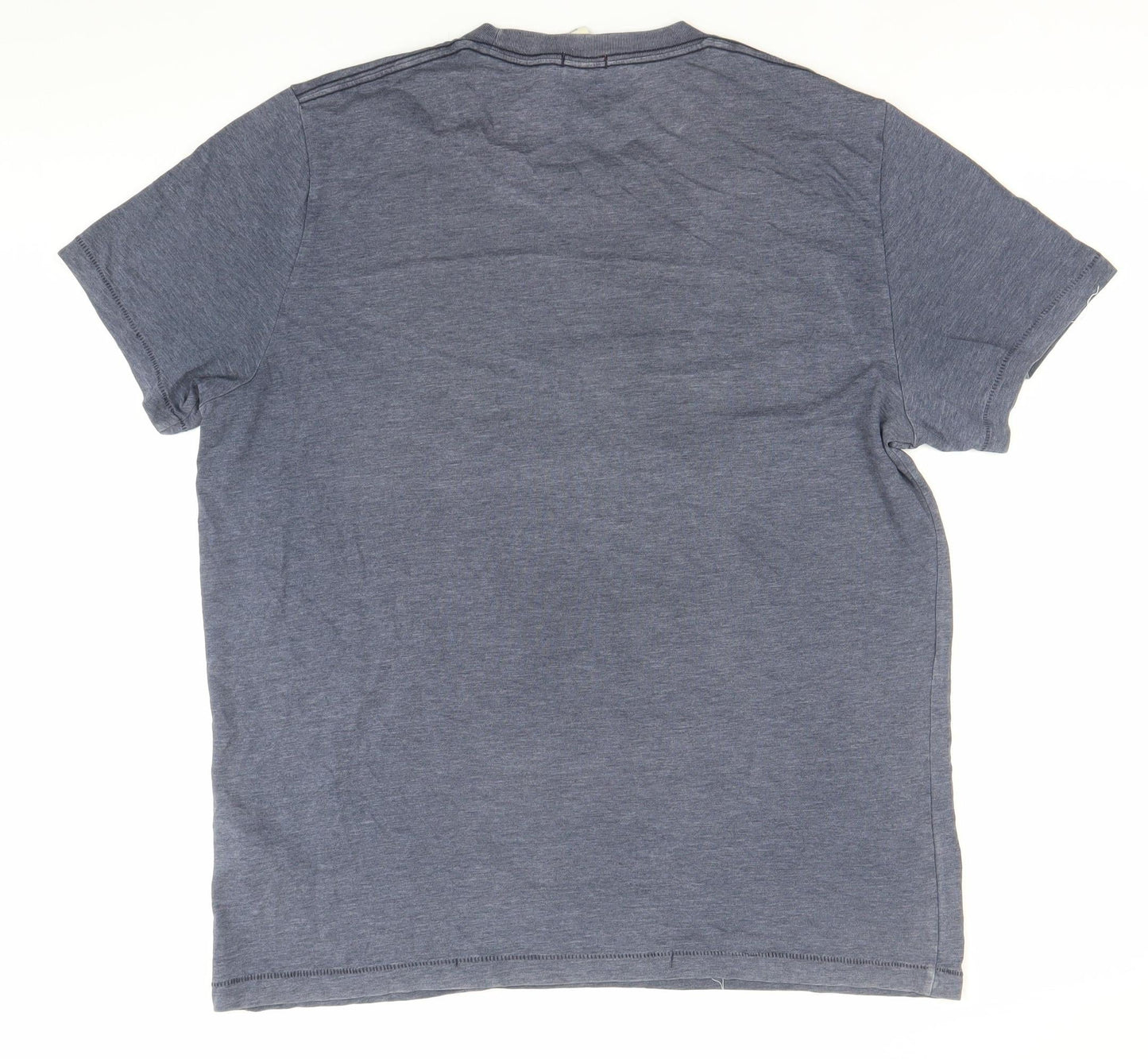 Abercrombie & Fitch Men’s Blue XL Muscle Fit Graphic T-Shirt