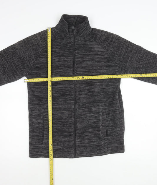 Mountain Warehouse Men's Grey Full Zip Fleece Jacket Size M