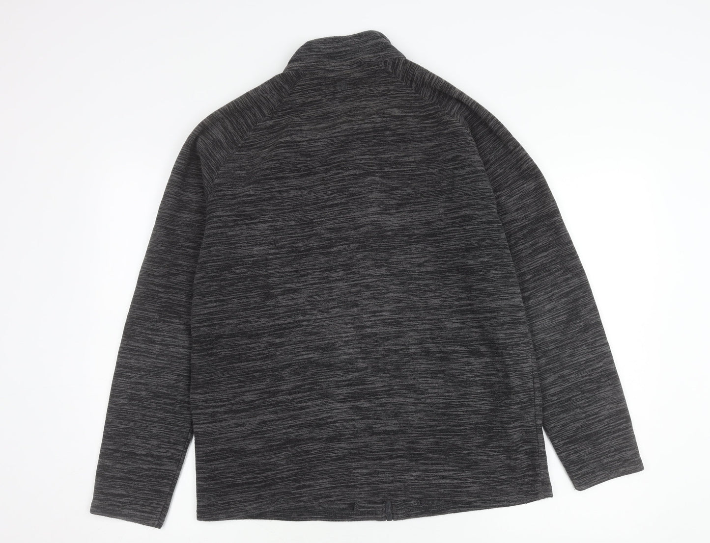 Mountain Warehouse Men's Grey Full Zip Fleece Jacket Size M