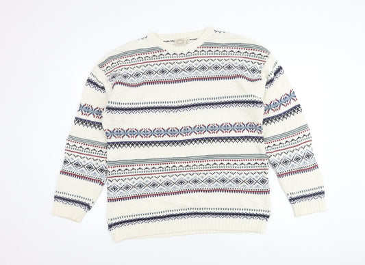 Debenhams Men’s Small Multicoloured Cotton Fair Isle Jumper