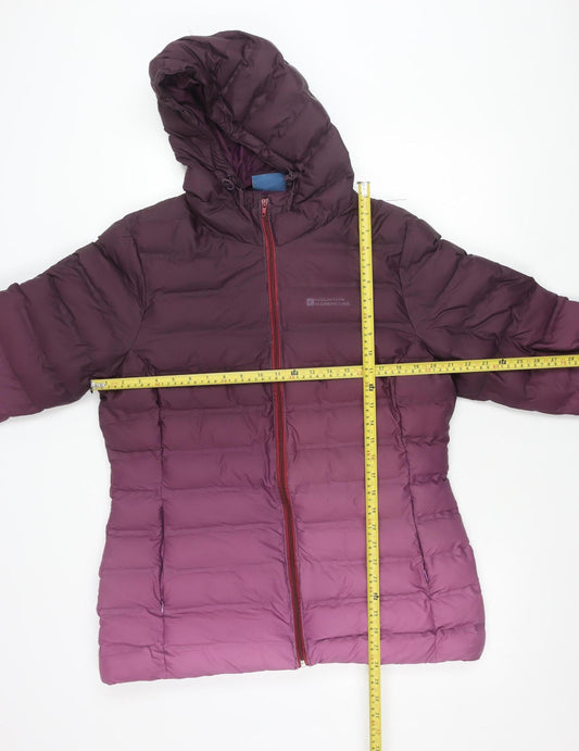 Mountain Warehouse Women’s Purple Size 16 Hooded Puffer Jacket