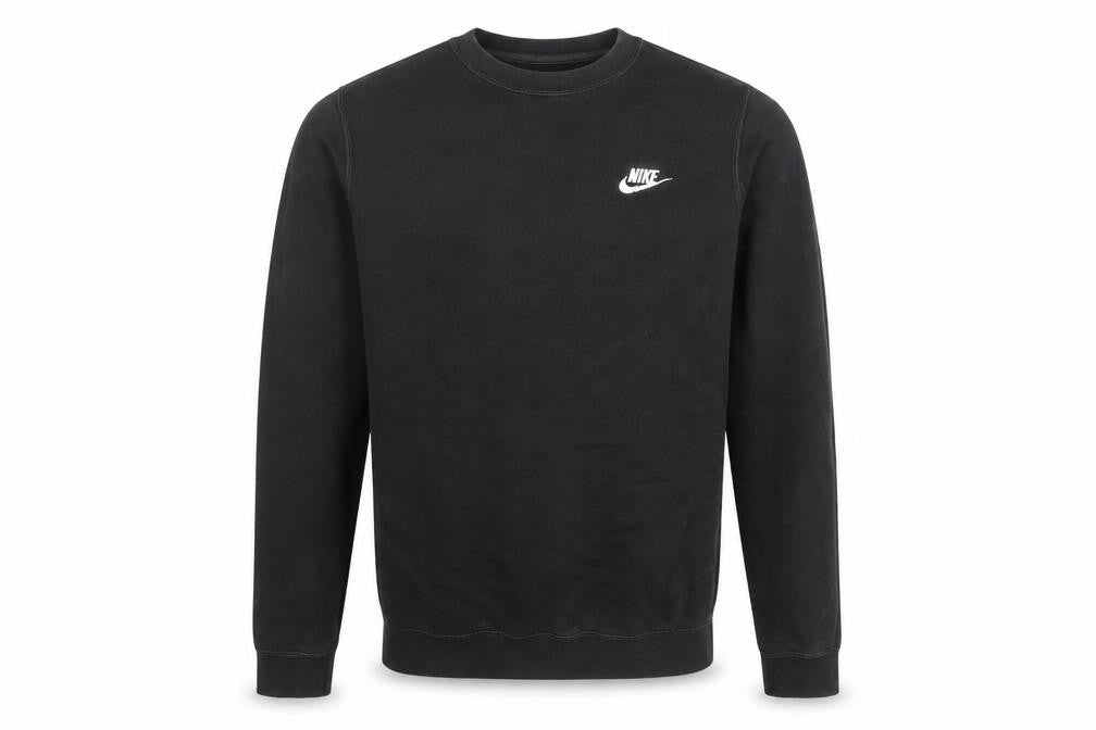 Mens UK XS Regular Nike Black Pullover Sweatshirt
