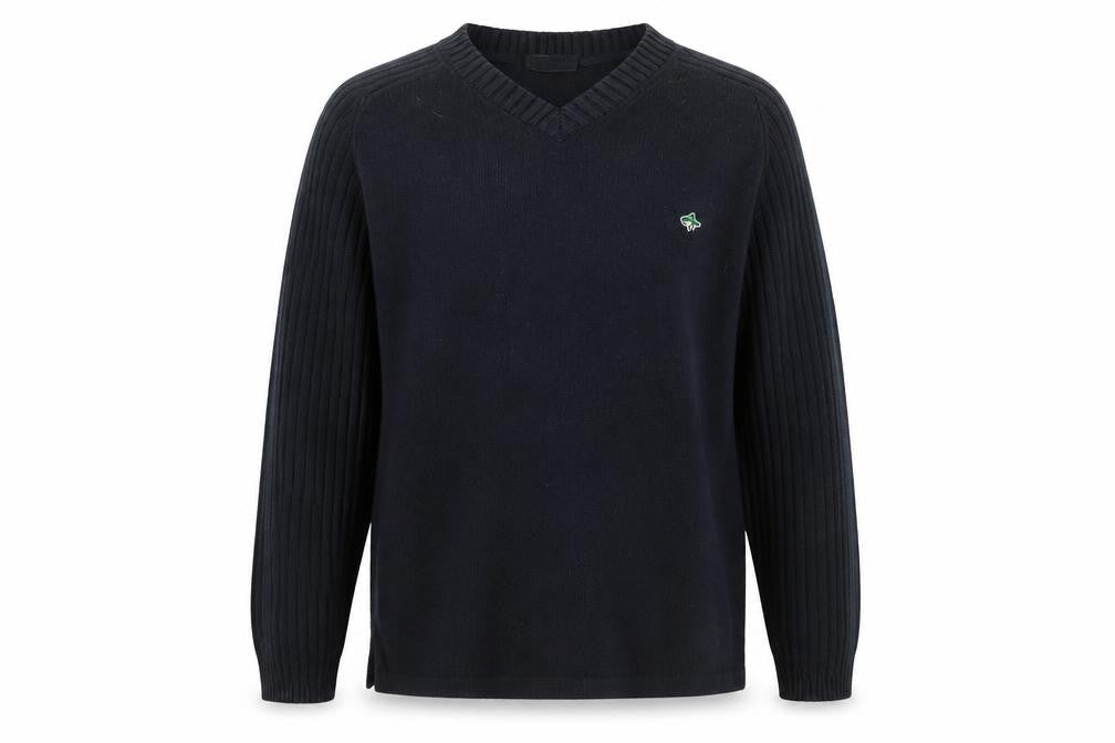 Le Shark Mens Black XL V-Neck Pullover Sweatshirt Long Sleeve