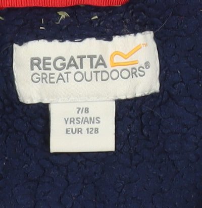 Regatta Boys Red Hooded Parka Coat 7 Years Waterproof Winter Jacket