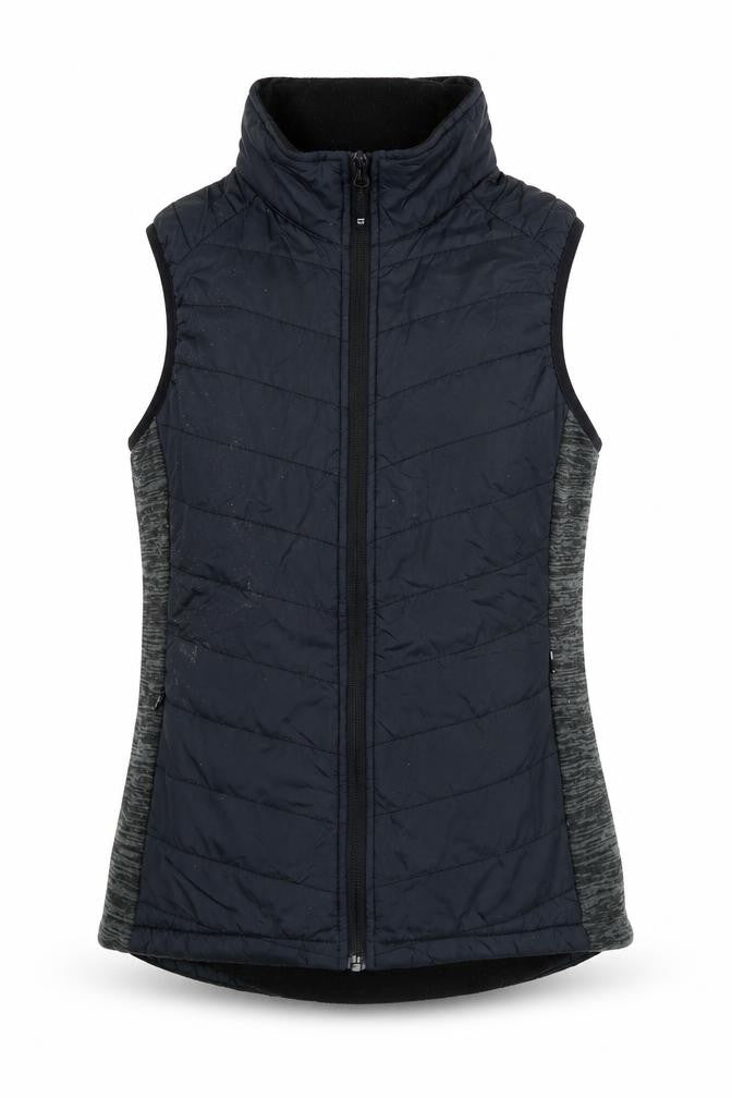 Womens UK Size 8 Regular Mountain Warehouse Black Nylon Blend Waistcoat