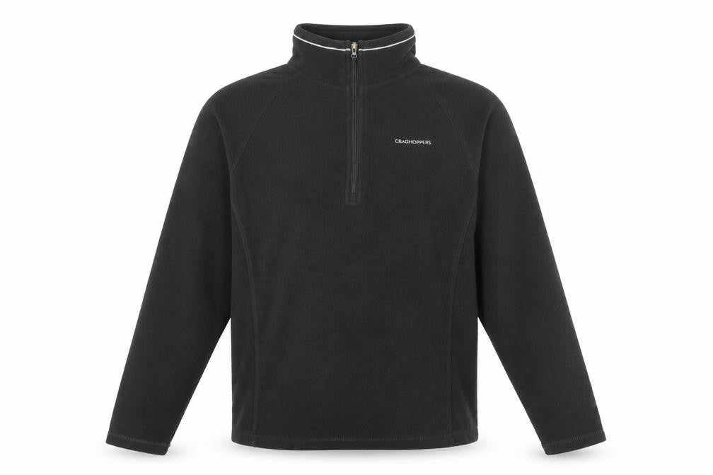 Mens UK S Regular Craghoppers Black Pullover Sweatshirt