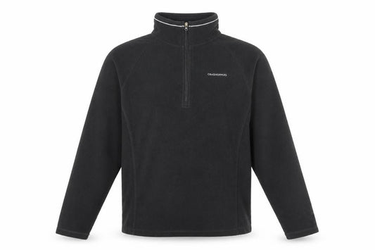 Mens UK S Regular Craghoppers Black Pullover Sweatshirt