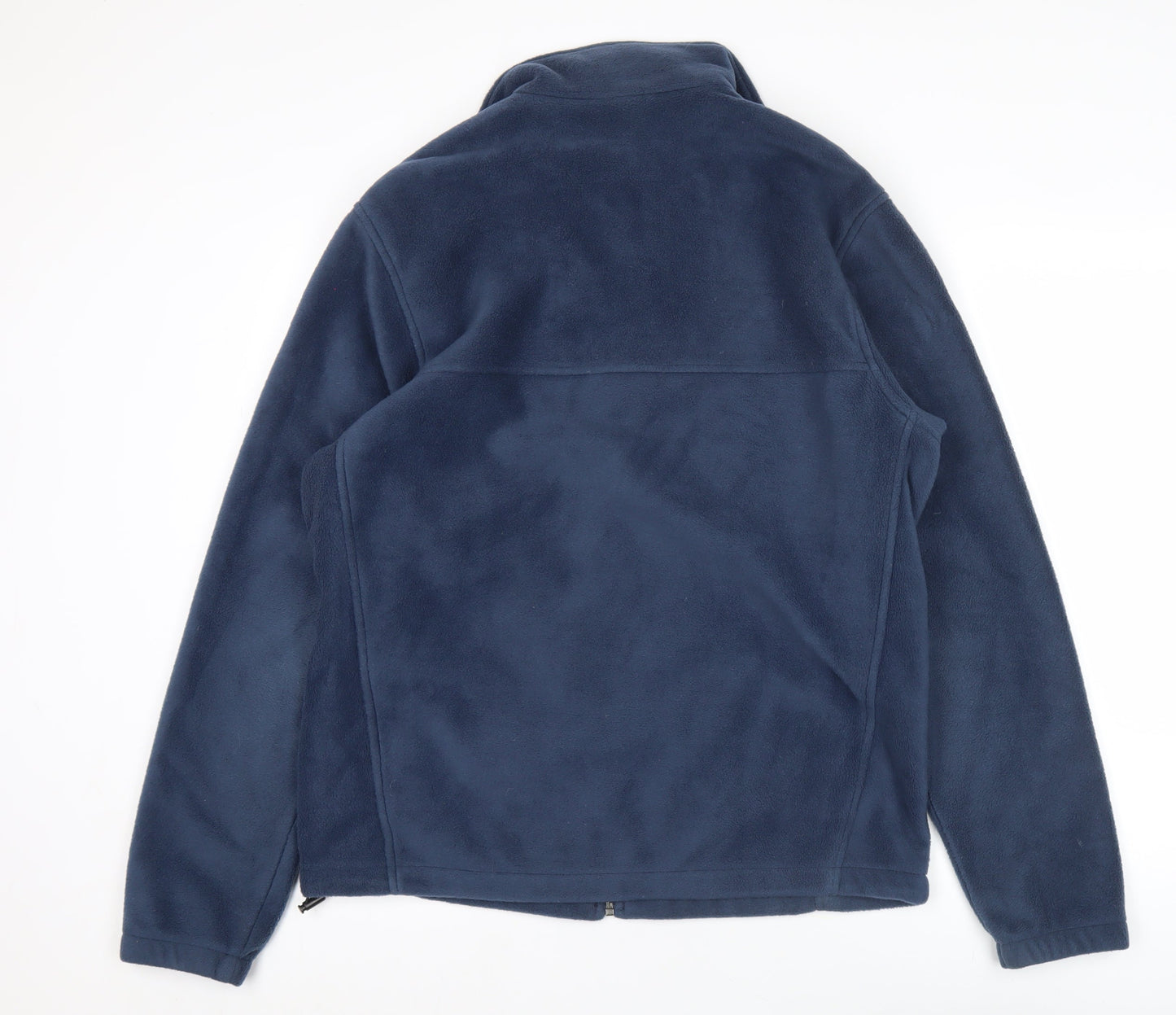 Columbia Men’s Blue Fleece Jacket M Full Zip Outdoor Casual
