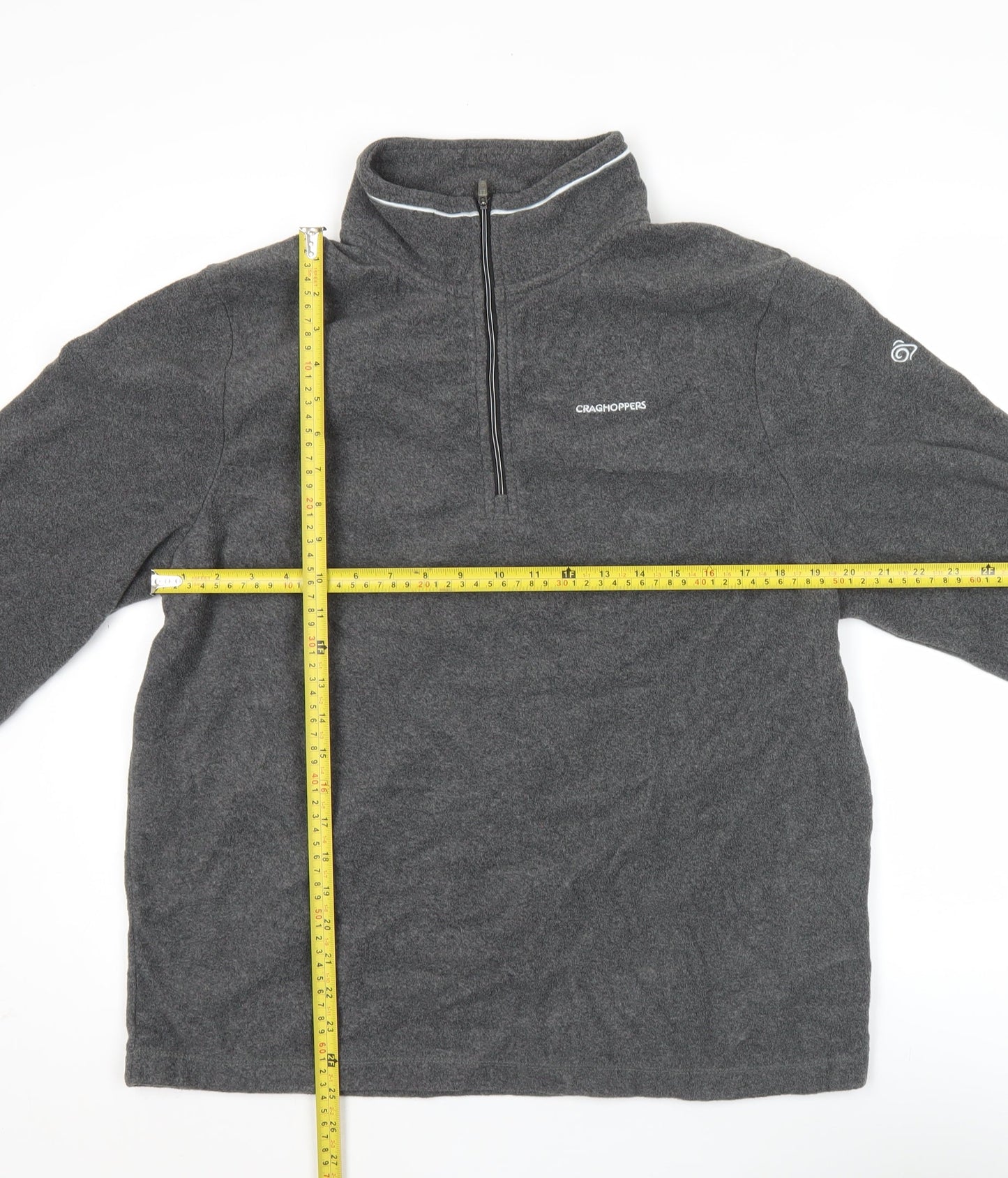 Craghoppers Men’s Grey XL Fleece Pullover Sweatshirt Outdoor Wear