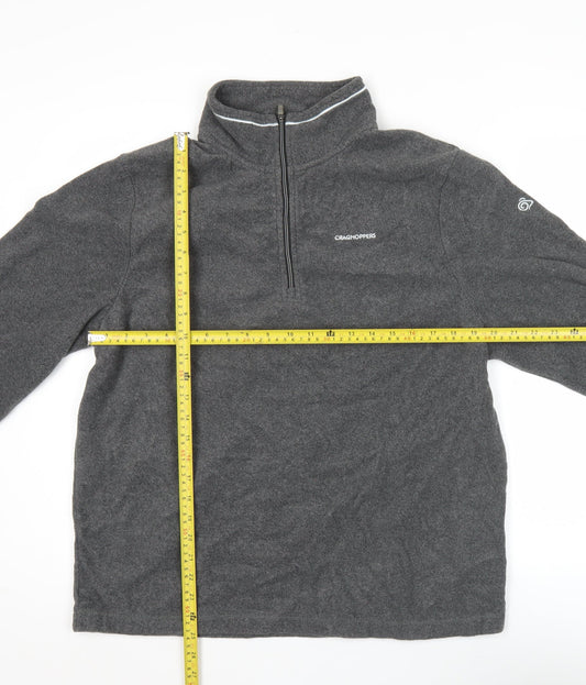 Craghoppers Men’s Grey XL Fleece Pullover Sweatshirt Outdoor Wear