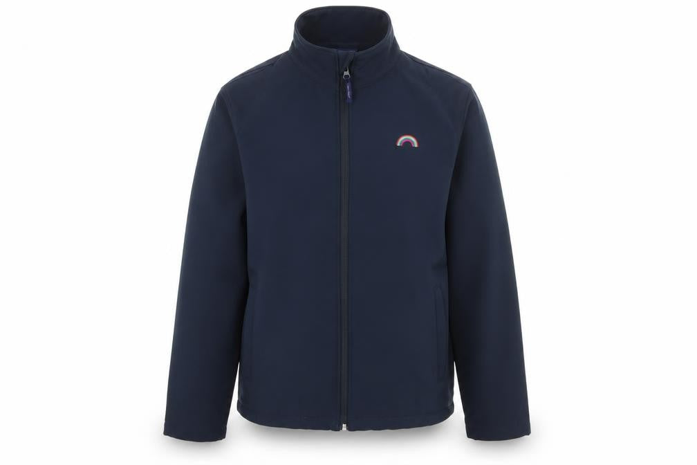 Prounook Women’s Blue Softshell Jacket L Long Sleeve Zip Casual