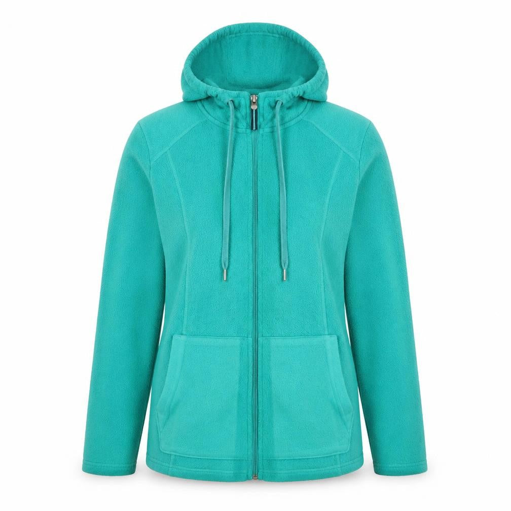 Marks and Spencer Women’s Green Size 8 Full Zip Fleece Hoodie