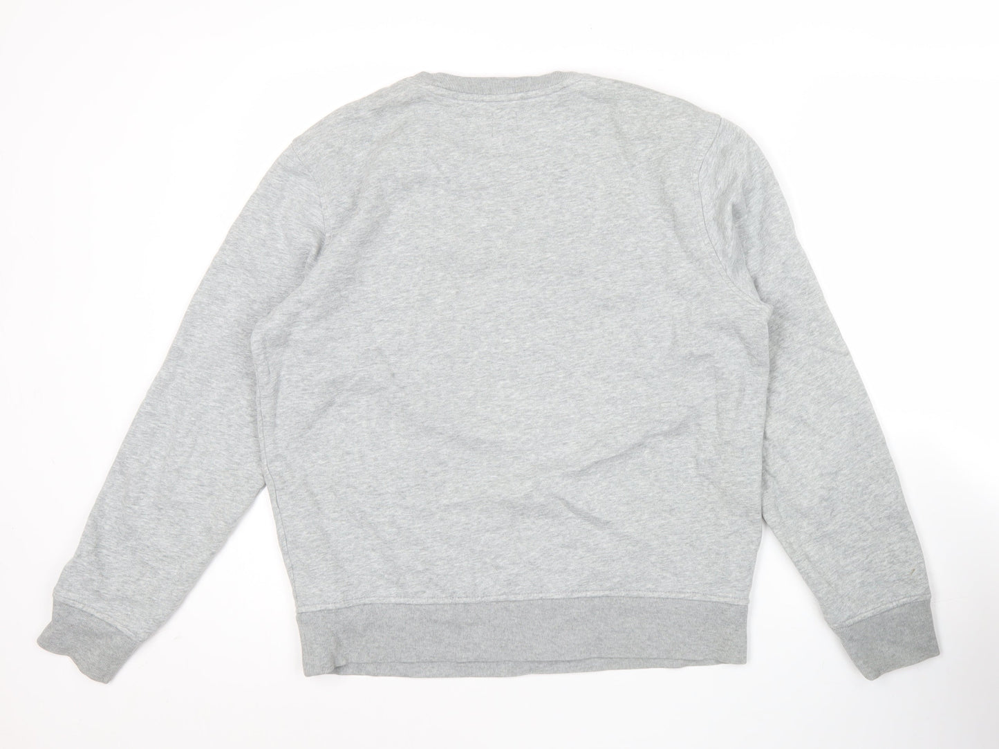 GAP Men’s Grey Sweatshirt Pullover S Regular Fit Fleece Casual