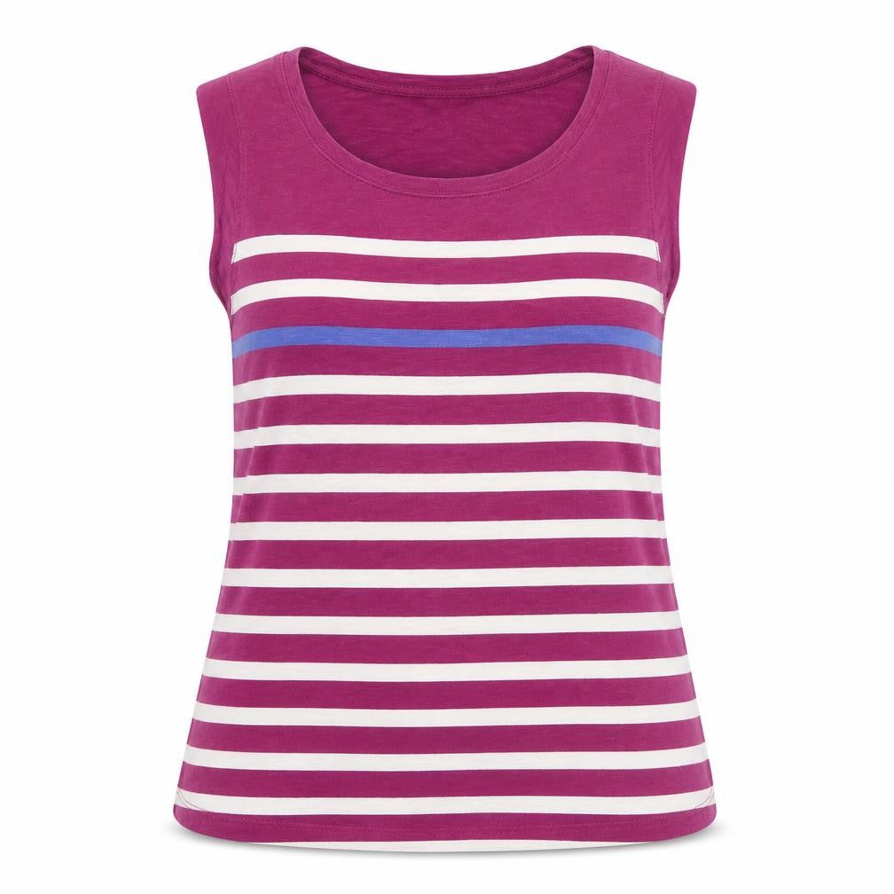 Womens UK Size 14 FatFace Multicoloured Cotton Tank
