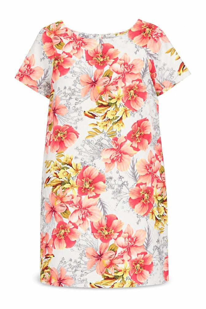 Marks and Spencer Women’s Multicoloured Floral Shift Dress UK 14