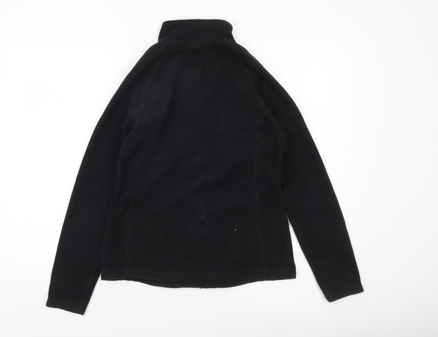 Mountain Warehouse Womens Black Size 8 Fleece Zip Jacket