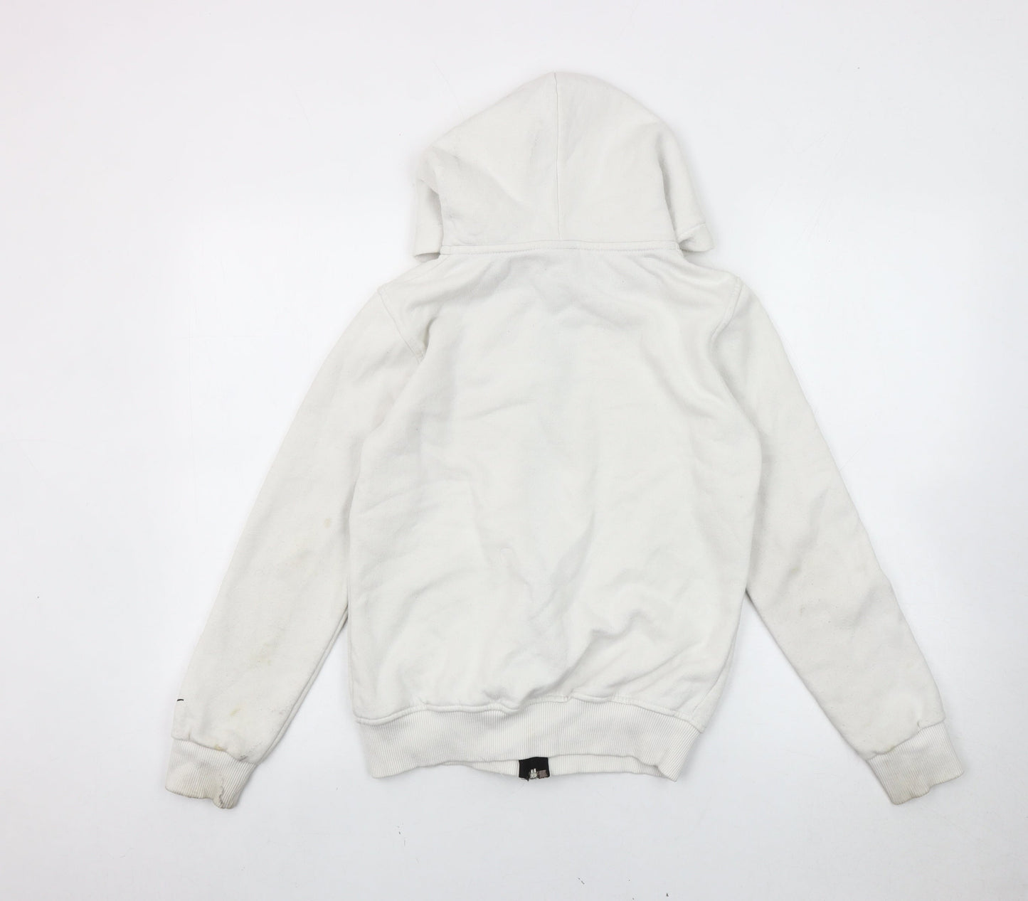 Nike Men’s White Full Zip Hoodie Small Regular Fit