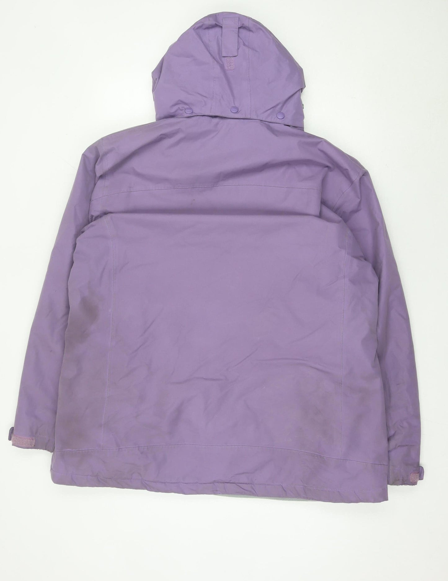 Trespass Women’s Purple Parka Jacket Size 20 Hooded Waterproof