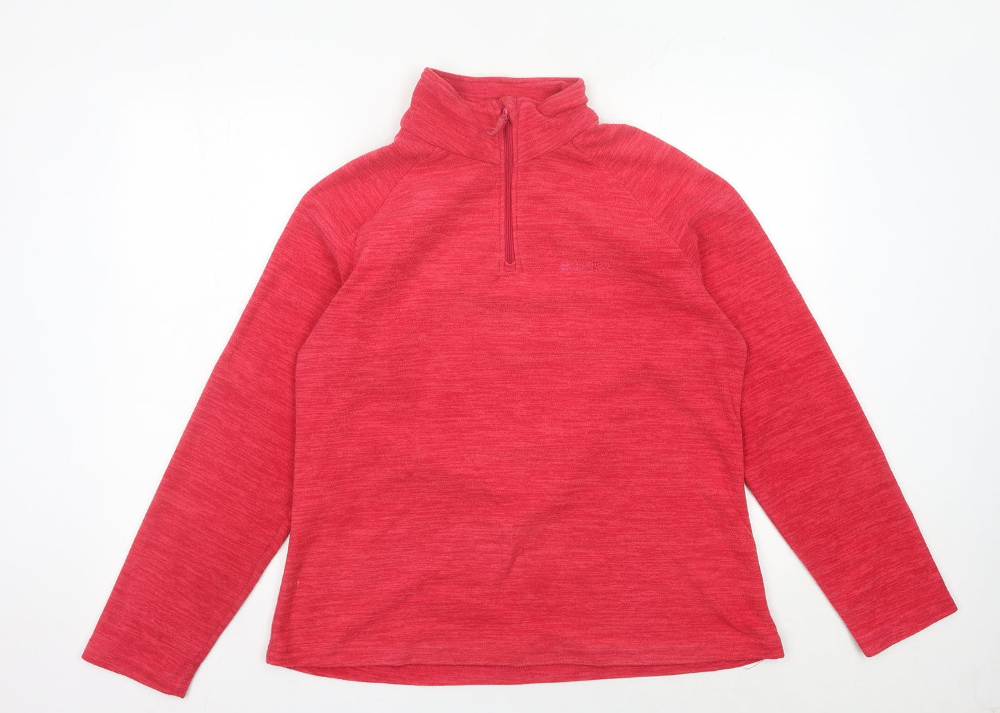 Mountain Warehouse Womens Red Size 16 Pullover Sweatshirt Fleece
